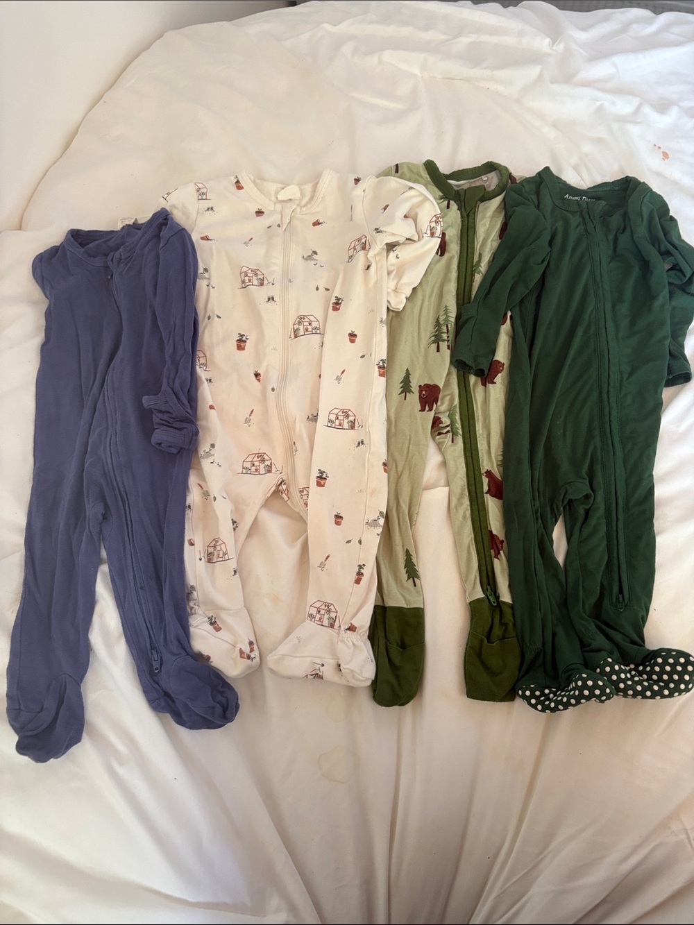 Angel Dear/ petit lem/ Kate quinn/ cali kids Kids Footed One-Piece Pajamas